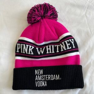 Pink Whitney New Amsterdam Pom Pom Hat